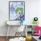 Stupell Industries Secret Garden Folk Illustration Floating Frame, design by Susan Lugar